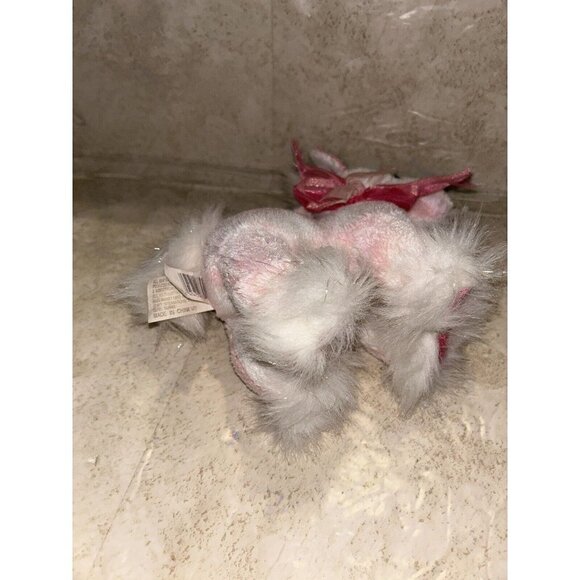 Dan Dee Pink Flying Horse Pegasus Unicorn Plush 7" Stuffed Animal With Bow - Picture 8 of 11